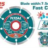 TOTAL ΕΠΑΓΓ. ΑΝΤΑΛΛΑΚΤΙΚΟΣ ΔΙΑΜΑΝΤΟΔΙΣΚΟΣ Φ-125mm X 22.2mm ΓΙΑ TWLC1256 (TAC111254) TOTAL
