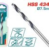 TOTAL ΕΠΑΓΓ. ΤΡΥΠΑΝΙ HSS DIN4341 7.5mm 1τεμ (TAC1200754) TOTAL