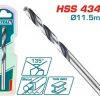 TOTAL ΕΠΑΓΓ. ΤΡΥΠΑΝΙ HSS DIN4341 11.5mm 1τεμ (TAC1201154) TOTAL