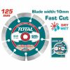 TOTAL ΔΙΑΜΑΝΤΟΔΙΣΚΟΣ UNIVERSAL 125 Χ 22.2mm (TAC2111253) TOTAL