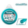 TOTAL ΜΕΣΙΝΕΖΑ ΣΤΡΟΓΓΥΛΗ 4mm - 35m (TRL4035) TOTAL