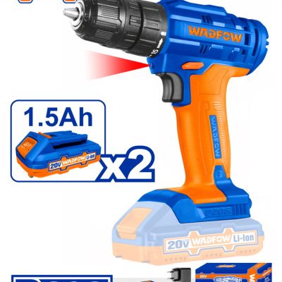 WADFOW ΔΡΑΠ/ΒΙΔΟ ΜΠΑΤ. Li-ion 20V / 1.5Ah / 35Nm / 2 ΜΠΑΤ (WCDP512)