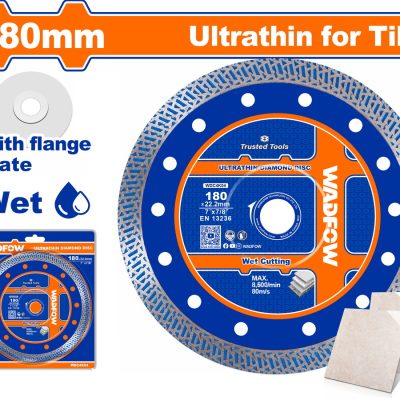 WADFOW ΔΙΑΜΑΝΤΟΔΙΣΚΟΣ ΥΓΡΑΣ ΚΟΠΗΣ ΛΕΠΤΟΣ 180 Χ 1.4mm (WDC4K04)