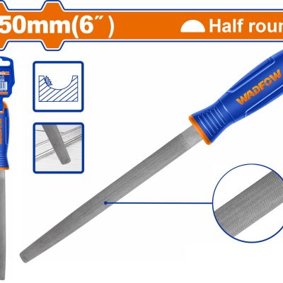 WADFOW ΛΙΜΑ ΗΜΙΣΤΡΟΓΓΥΛΗ 6" / 150mm (WFE7826)