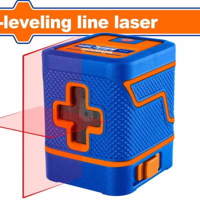 WADFOW ΑΛΦΑΔΙ LASER ΑΥΤΟ-ΟΡΙΖΟΝΤΙΟΥΜΕΝΟ ΣΤΑΥΡΟΥ 0-15m ΜΕ ΚΟΚΚΙΝΕΣ ΑΚΤΙΝΕΣ (WLE1M02)