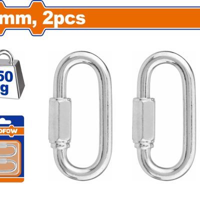 WADFOW ΣΕΤ ΣΥΝΔΕΤΙΚΟΙ ΚΡΙΚΟΙ ΑΣΦΑΛΕΙΑΣ ΜΕ ΒΙΔΑ ΓΑΛΒ. 8mm 2TEM (WQL1K02)