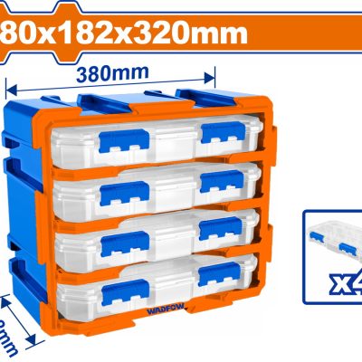 WADFOW ΣΥΡΤΑΡΙΕΡΑ ΑΠΟΘΗΚΕΥΣΗΣ 380Χ182Χ320mm (WTB8344)