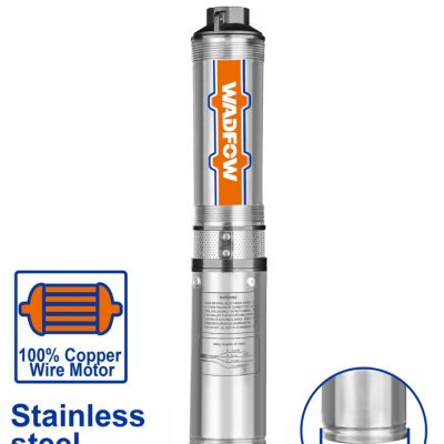 WADFOW ΥΠΟΒΡΥΧΙΑ ΑΝΤΛΙΑ ΠΗΓΑΔΙΩΝ ΙΝΟΧ 4" / 550W / 0.75ΗΡ (WWPDA02)