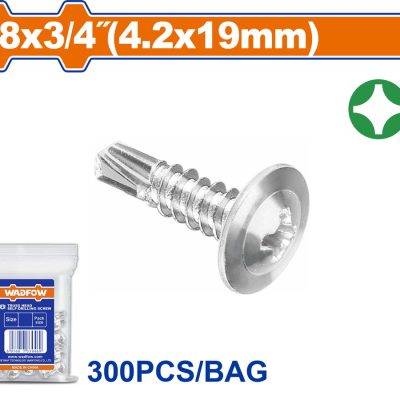 WADFOW ΛΑΜΑΡΙΝΟΒΙΔΑ ΑΥΤΟΔ/ΤΗ WAFFER 8 Χ 3/4" / 4.2 Χ 19mm 300TEM (WXS3912)