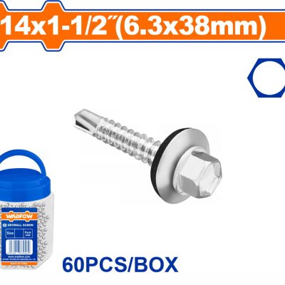 WADFOW ΛΑΜΑΡ. ΕΞΑΓ. ΑΥΤΟΔ/ΤΗ ΓΑΛΒ ΜΕ ΡΟΔΕΛΑ 14 X 1-1/2"/ 6.3 Χ 38mm 60TEM ΣΕ ΠΛΑΣΤ. ΒΑΖΑΚΙ (WXS4T14)