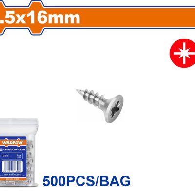 WADFOW ΝΟΒΟΠΑΝΟΒΙΔΑ ΓΑΛΒ. 3.5 Χ 16mm 500TEM (WXS592A02)