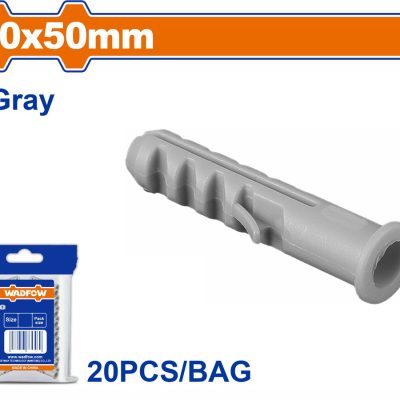 WADFOW ΒΙΣΜΑ ΠΛΑΣΤΙΚΟ PE ΜΕ ΡΟΔΕΛΑ UNIVERSAL 10X50mm 20TEM (WXTC931)