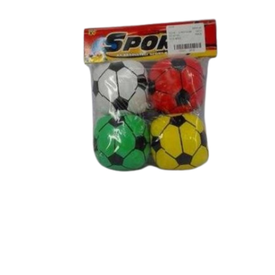 Σετ μαλακά μπαλάκια παιχνιδιού - No.3 - 4pcs - 0648-45 - 222066