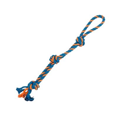 Παιχνίδι σκύλου σχοινί με κόμπους - 50cm - 550640