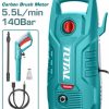 TOTAL ΠΛΥΣΤΙΚΟ ΝΕΡΟΥ 1.600W / 140 Bar / Brush motor (TGT11336) TOTAL
