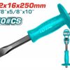 TOTAL ΚΑΛΕΜΙ ΜΕ ΠΛΑΣΤΙΚΗ ΛΑΒΗ 250mm (THT4211026) TOTAL